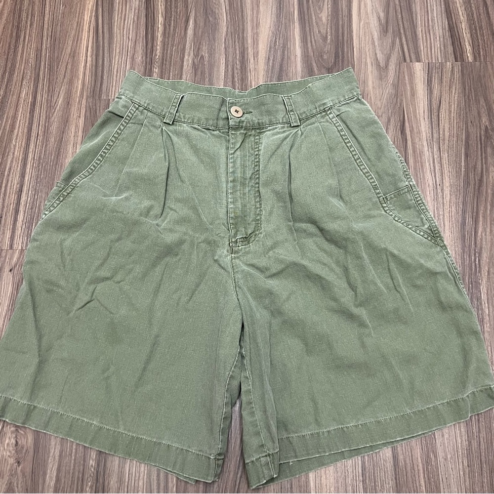 Patagonia Women's High Waist Shorts - Olive Green